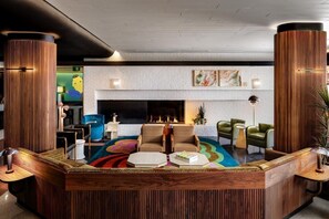 Interior - Modern King Room w/ Spa Shower, Minibar & Chic Art (Toronto)