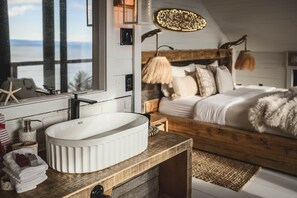 3 bedrooms, iron/ironing board, WiFi, bed sheets - Hôtel à la maison - Eden Roc (Saint-Irénée)