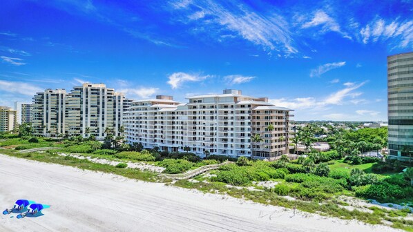 Exterior - 7th-Floor Beachfront Marco Island Condo with Panoramic Ocean & Sunset Views (Marco Island)