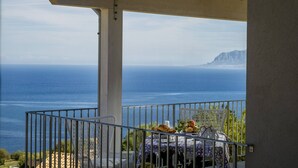 Apartment, 1 Bedroom, Smoking | Balcony - APT Marta in Villa Rosaria Vista Mare Zingaro (Castellammare del Golfo)
