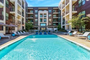 Pool - City Apt. | 8 mins. to Broadway, Gym/Parking/Pool (Nashville)