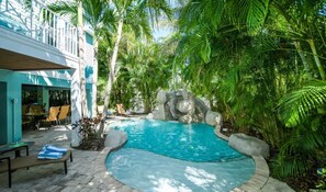 Pool - Conch House~Waterslide, Pool/Spa (Holmes Beach)