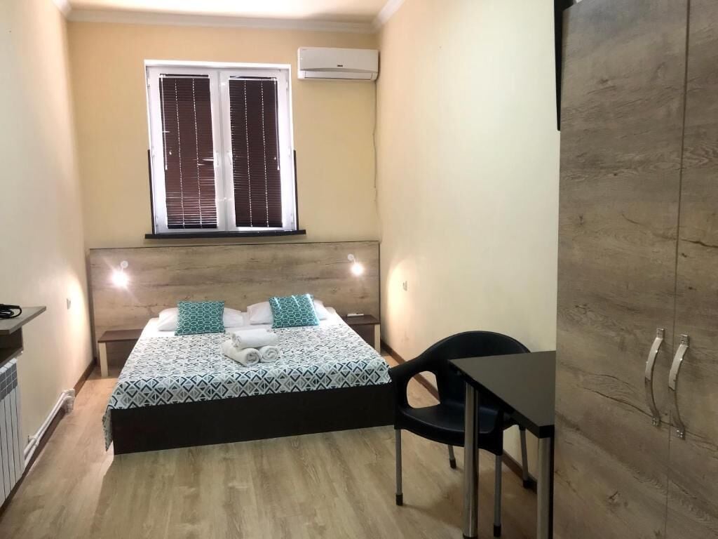 Double Room, City View | In-room safe, soundproofing, iron/ironing board, free WiFi