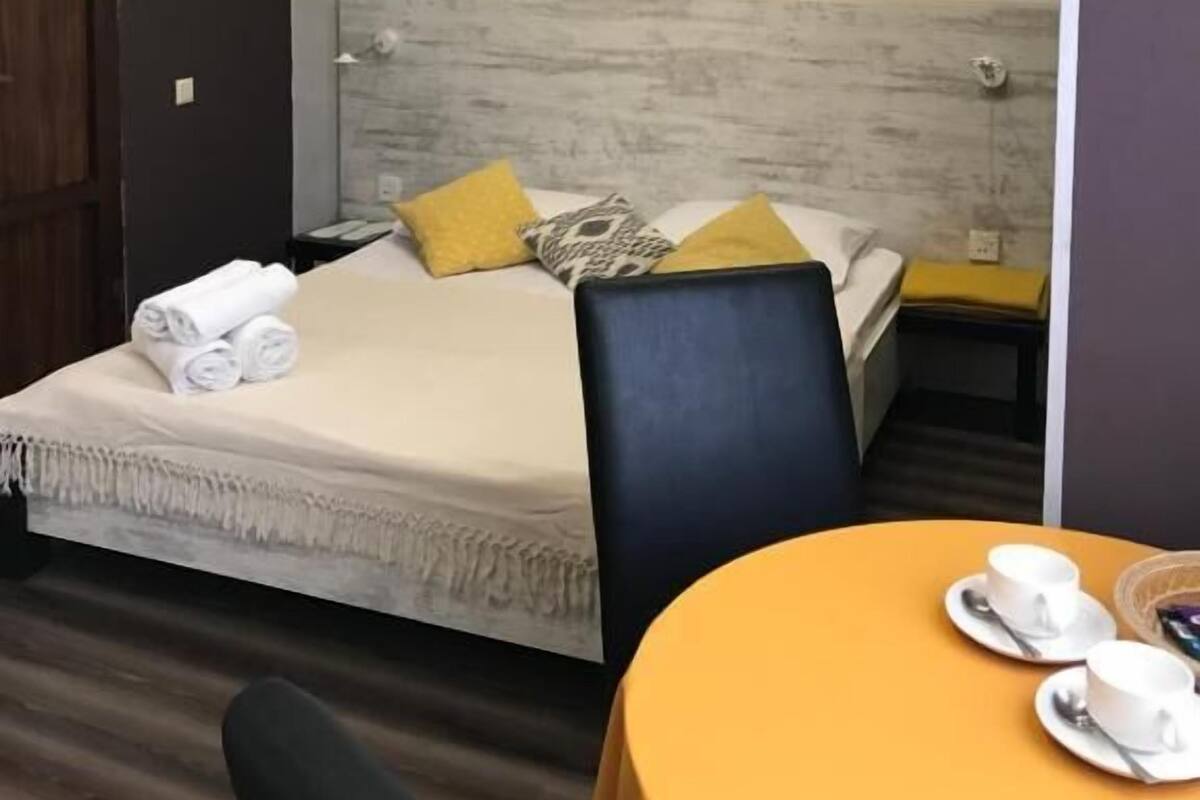 Double Room, City View | In-room safe, soundproofing, iron/ironing board, free WiFi