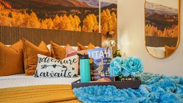 Bureau, fer et planche à repasser, lit parapluie, Wi-Fi gratuit