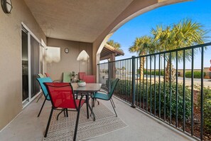 Outdoor dining - Sienna on the Coast 107 | Beautiful Unit on the Ground Floor! (Gulfport)