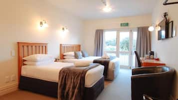 Family Double or Twin Room, Balcony, Courtyard View