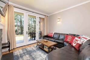 TV, caminetto, impianto stereo, studio