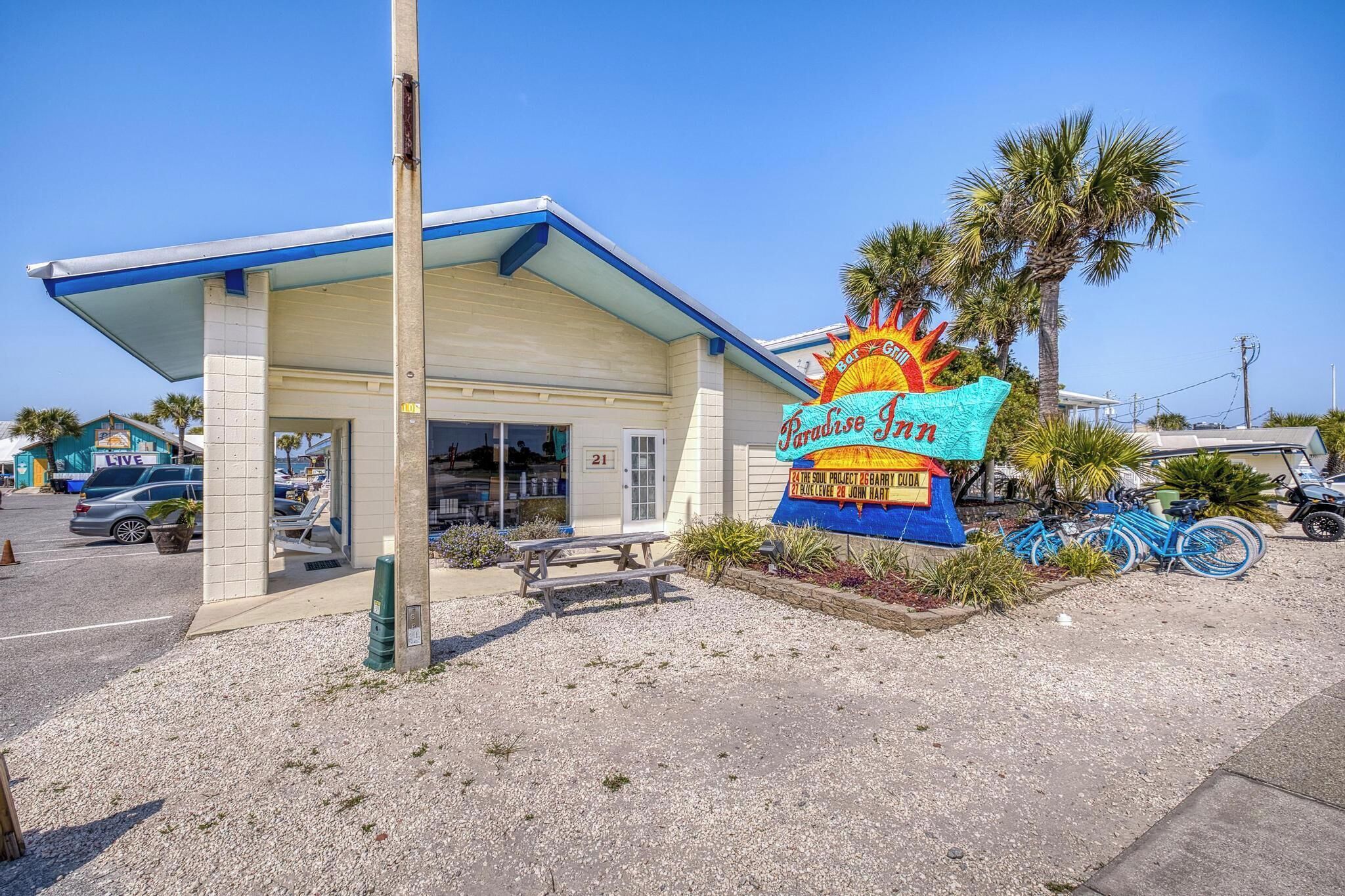 Façade de l’hébergement 