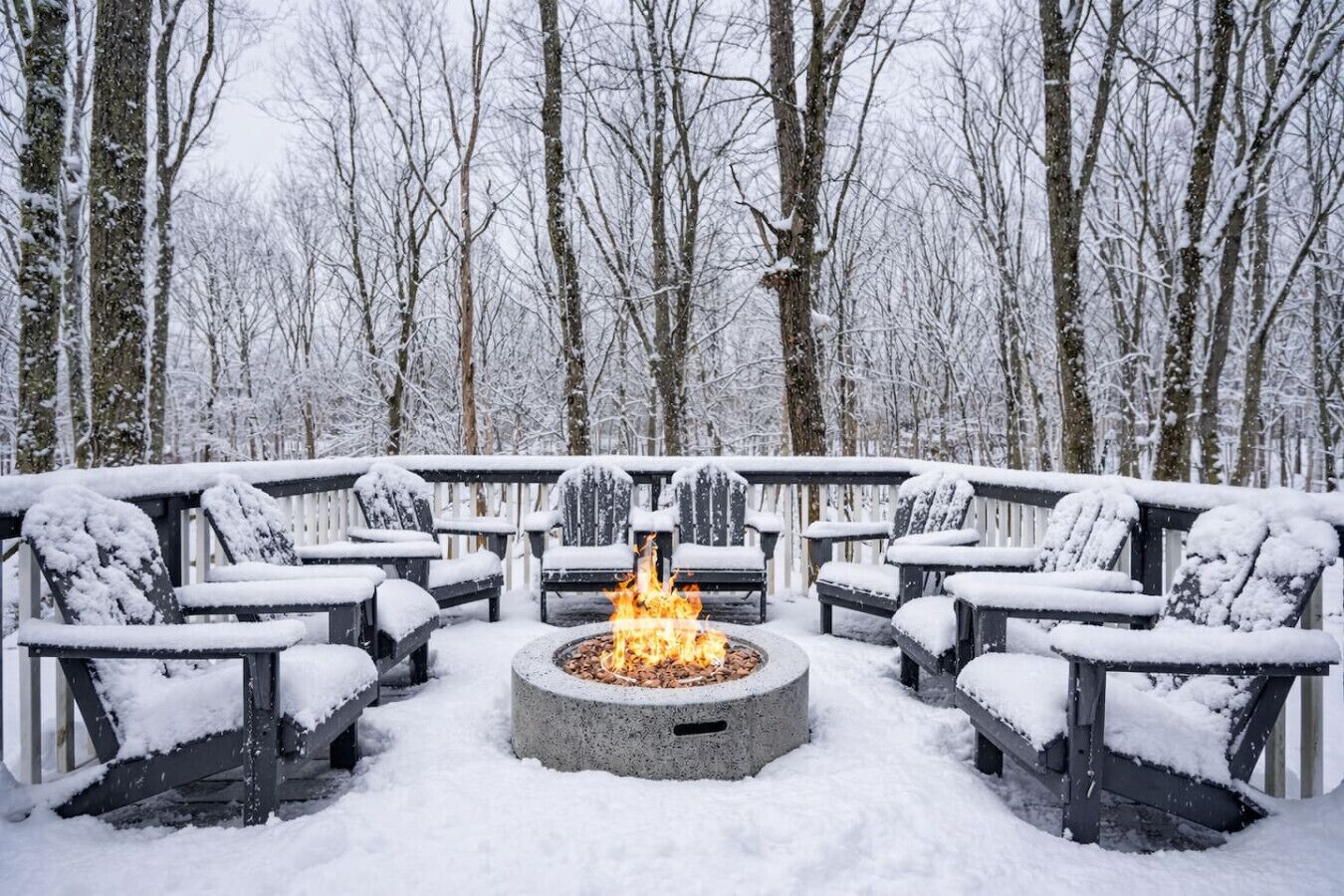 Enceinte de l’hébergement