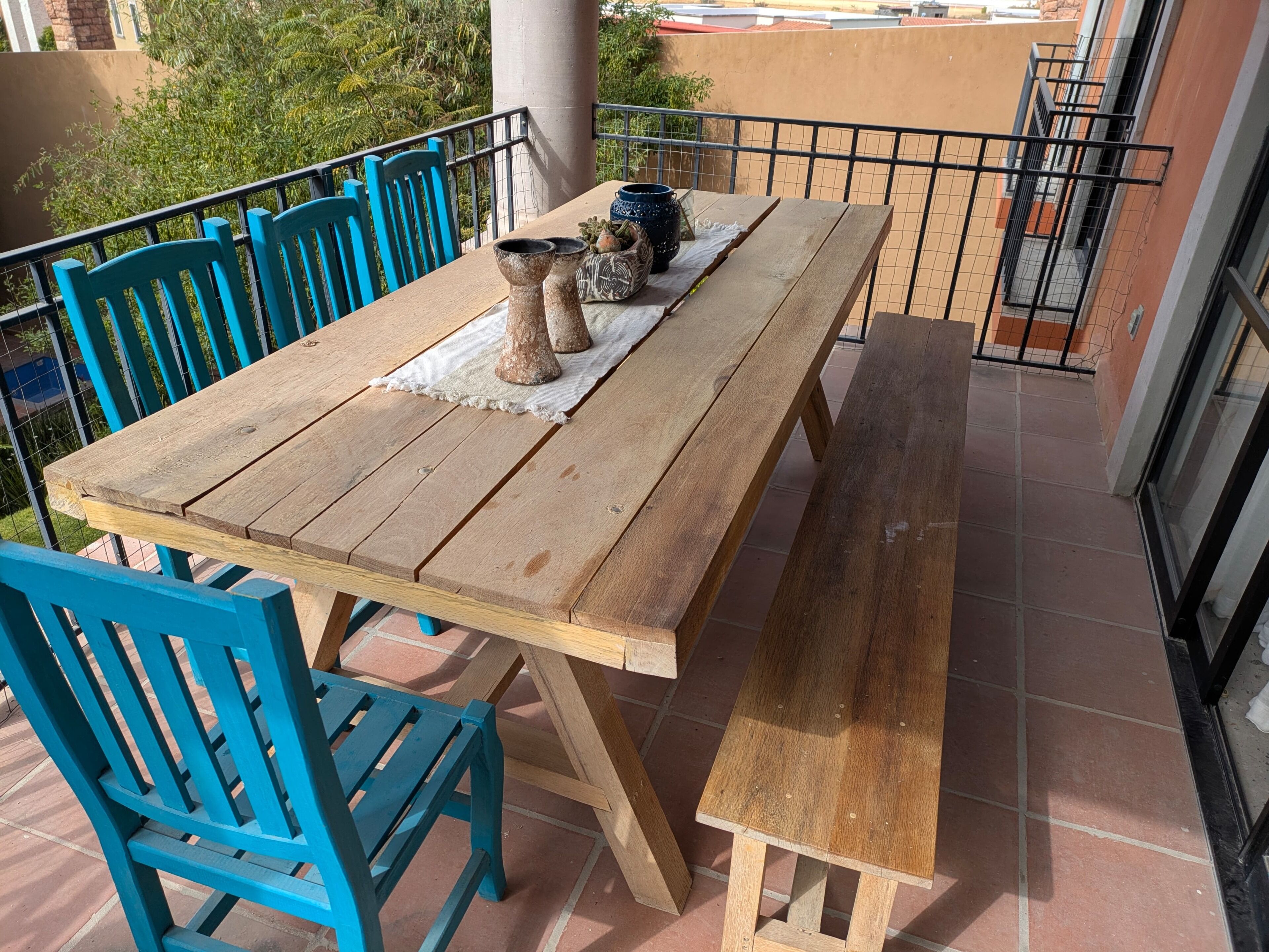 Apartamento Deluxe, patio, vistas al jardín | Restaurante al aire libre