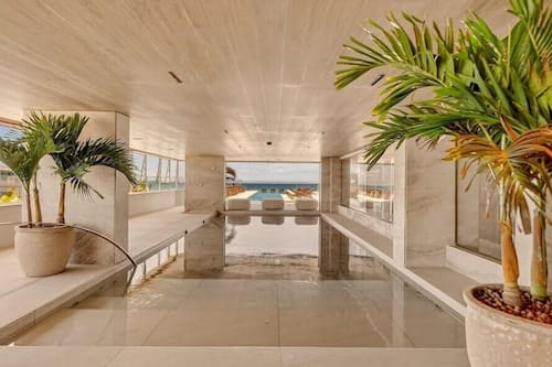 Indoor pool, outdoor pool, open 9:00 AM to 9:00 PM, sun loungers
