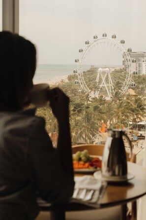 Premium Double Room, Sea View | Egyptian cotton sheets, premium bedding, pillowtop beds, in-room safe - Venti Hotel & Spa (Maceió)