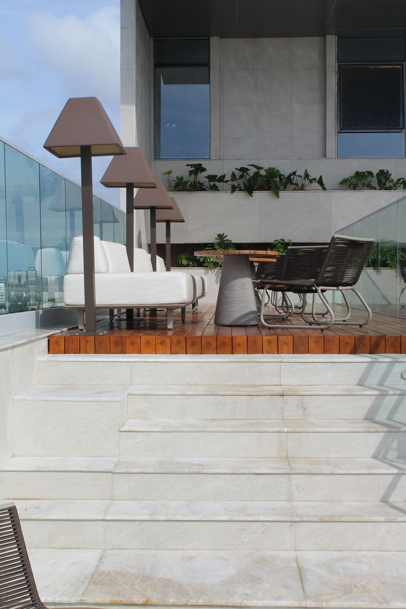 Terraço na cobertura