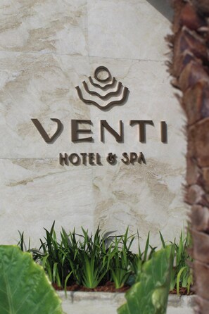 Façade de l’hébergement