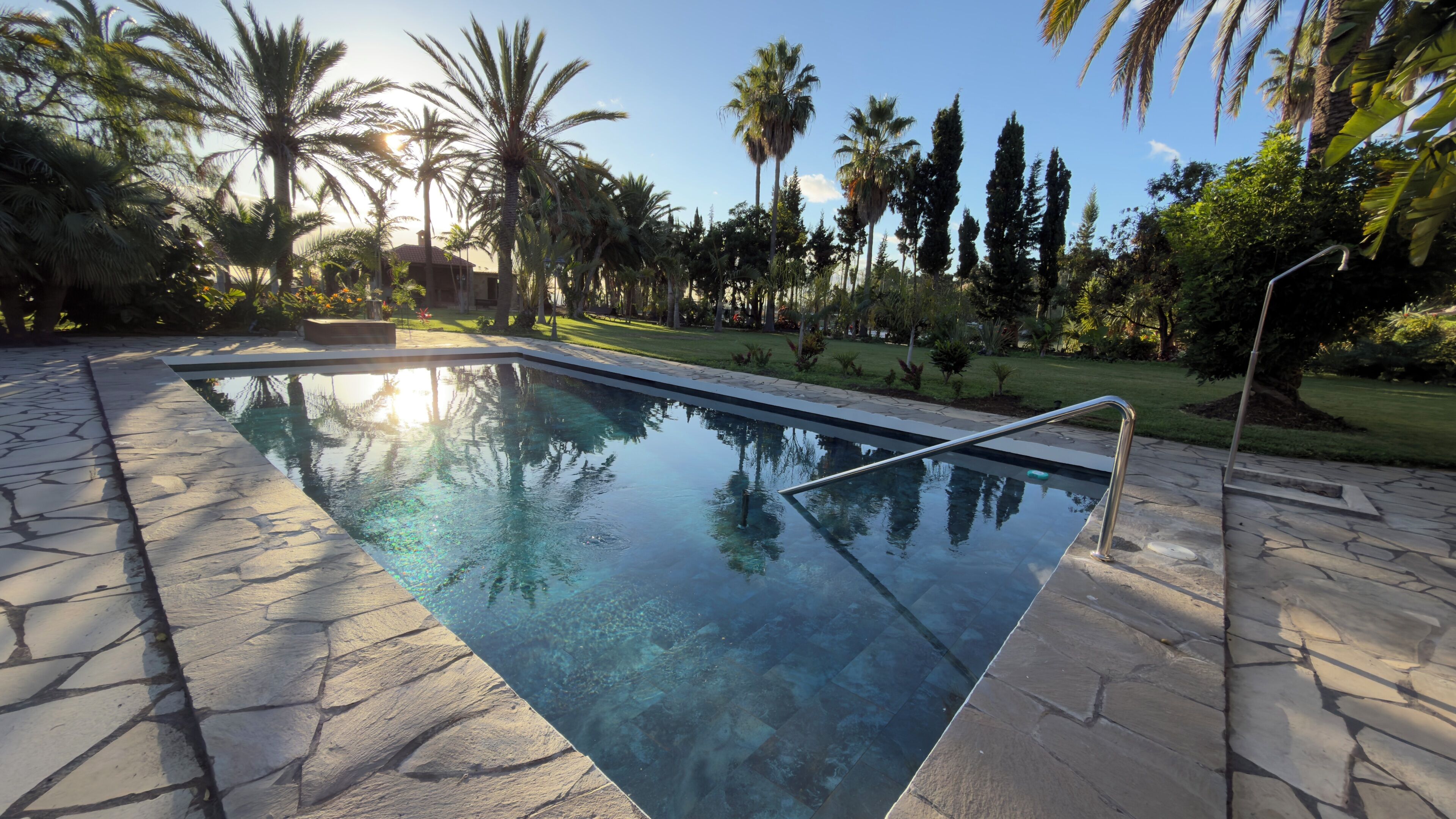 Alberca al aire libre 