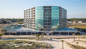 Unclassified image, 5 of 40, button - Luxury Romantic 2BR Beachfront Condo w/ Jet Tub, Ocean View Balcony on Boardwalk (Biloxi)