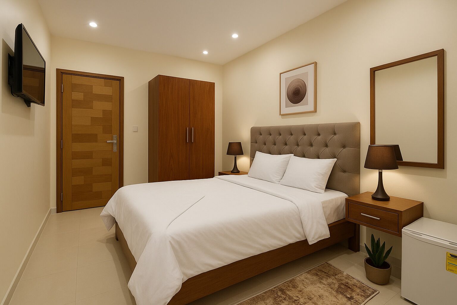 Luxury Single Room, City View