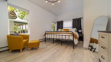 2 chambres, fer et planche Ă repasser, Wi-Fi gratuit, draps fournis