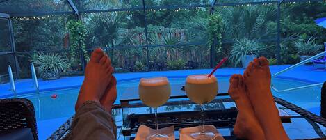 Alberca al aire libre