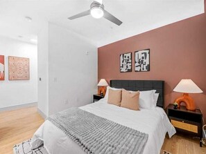 1 bedroom, iron/ironing board, travel cot, WiFi