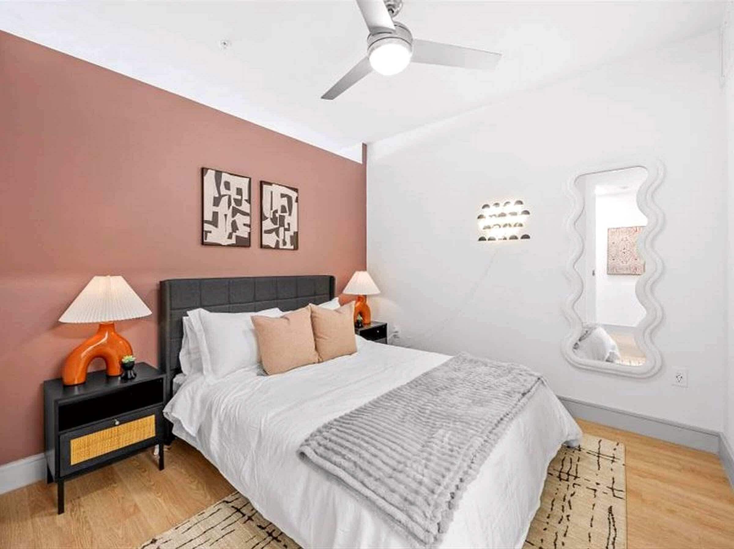 1 bedroom, iron/ironing board, travel crib, WiFi