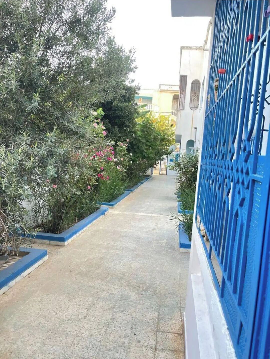 Enceinte de l’hébergement