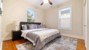 5 soverom, strykejern/-brett, reiseseng for barn og wi-fi