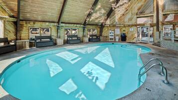 Indoor pool, a heated pool