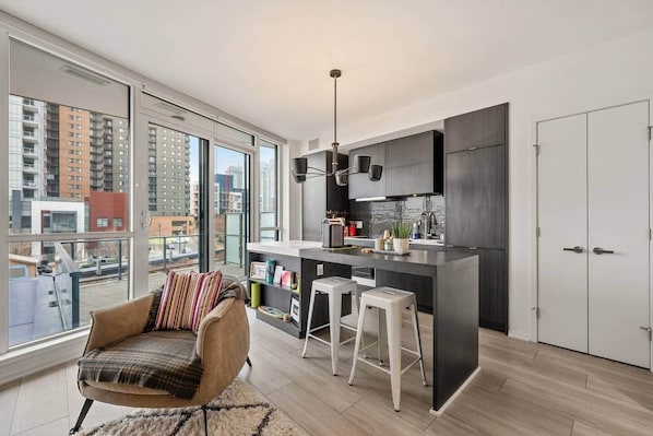 Interior - The Current - Chic East Village Condo - Near River (Calgary)