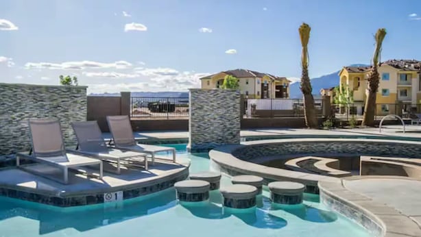 Pool - Premium Family Escape: Heated Pool, Private Hot Tub, Fire Pit & Games (Hurricane)