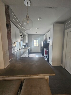 Microwave, oven, stovetop, dishwasher - Stylish Craftsman Bungalow in the M Street Area (Dallas)