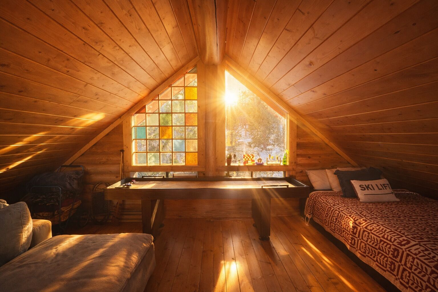 3 bedrooms, desk, travel crib, free WiFi