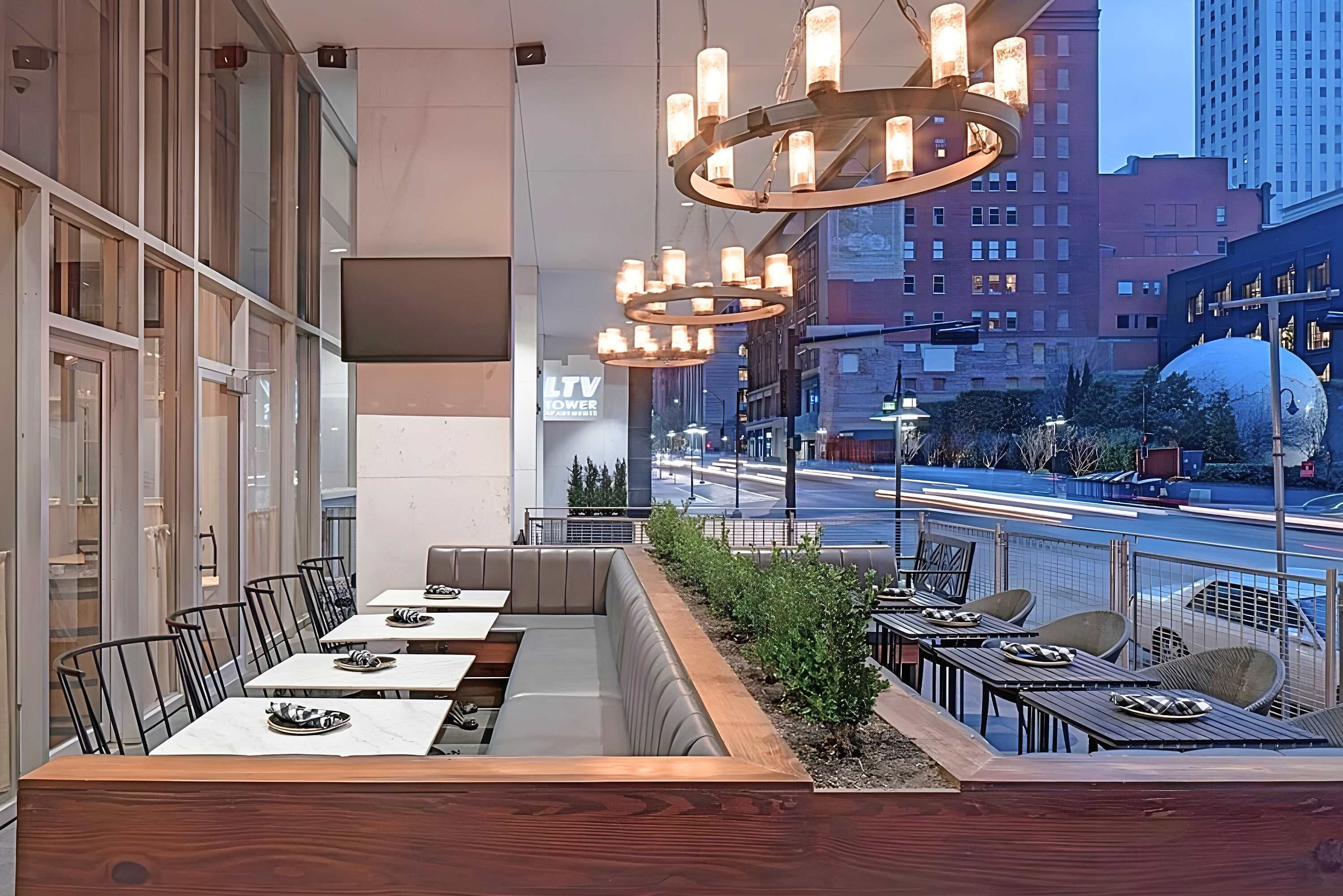 Restaurante al aire libre