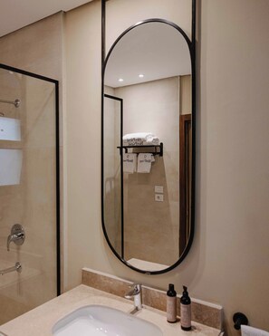 Towels, soap, shampoo, toilet paper - Luxury Studio Pool View At Sodic Villette (Cairo Governorate)
