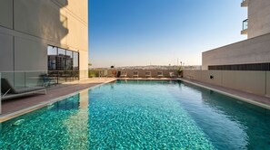 Pool - Stylish Studio for Rent , Al Furjan ,Short Term Holiday Home (Dubai)