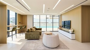 Interior - Stylish Studio for Rent , Al Furjan ,Short Term Holiday Home (Dubai)