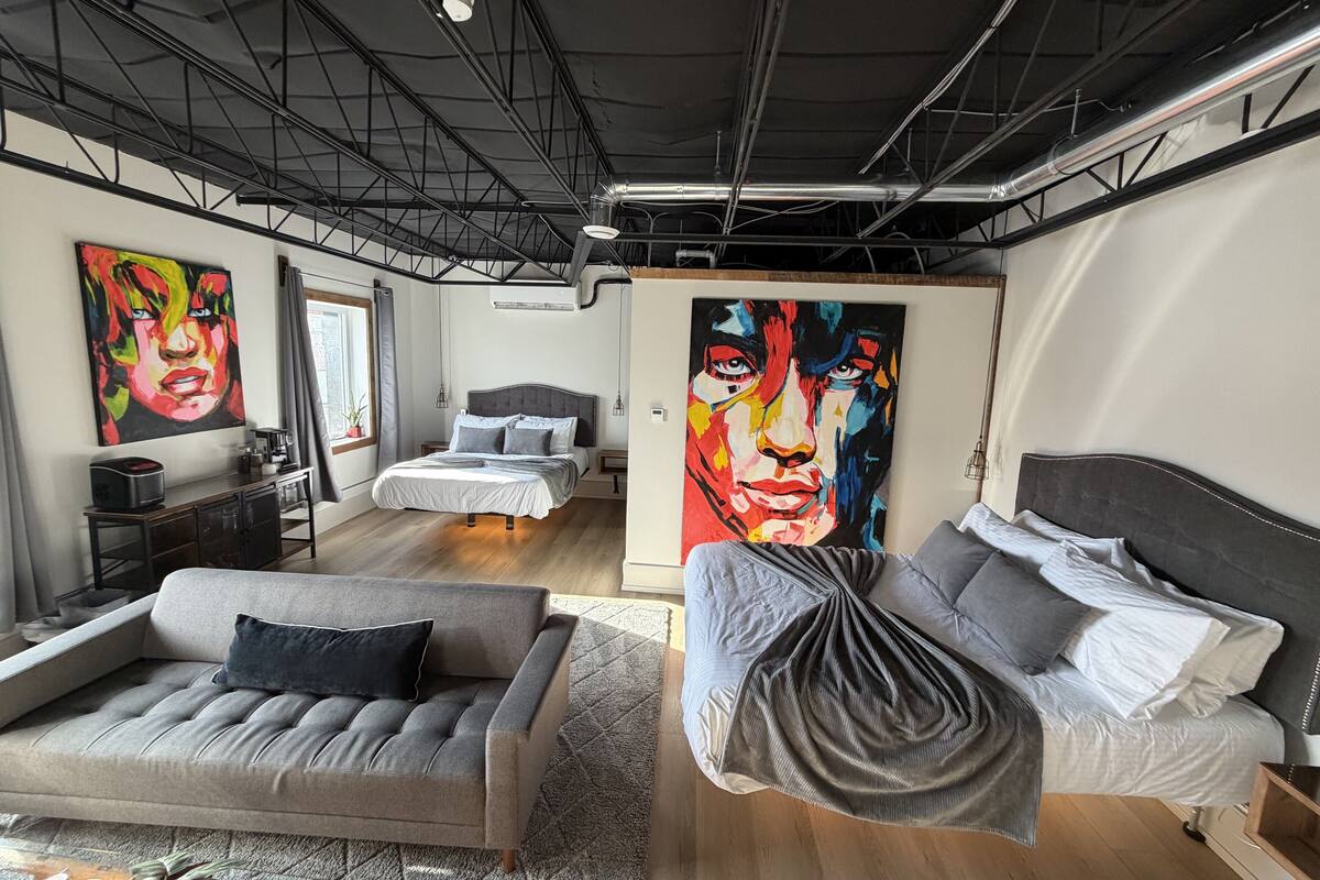 Room, 2 Queen Beds, City View | In-room safe, iron/ironing board, WiFi (free)
