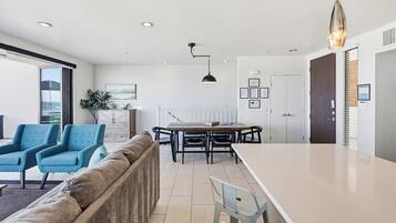Condo, Multiple Beds, Balcony, Ocean View | Interior