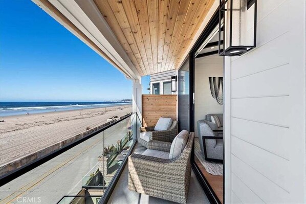 House, Multiple Beds, Hot Tub, Ocean View | View from room - Beachfront Sunset (San Diego)