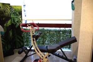 Fitness facility - Spacious apartment, close to the sea, for vacation or work. Habitable porches. (Trani)