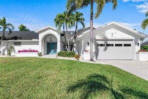 Exterior - Seacret EsCape | Heated Pool + Game Room + Lanai (Cape Coral)