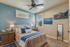 1 habitación, tabla de planchar con plancha, wifi y ropa de cama 