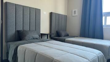 2 間睡房、熨斗/熨衫板、Wi-Fi、床單