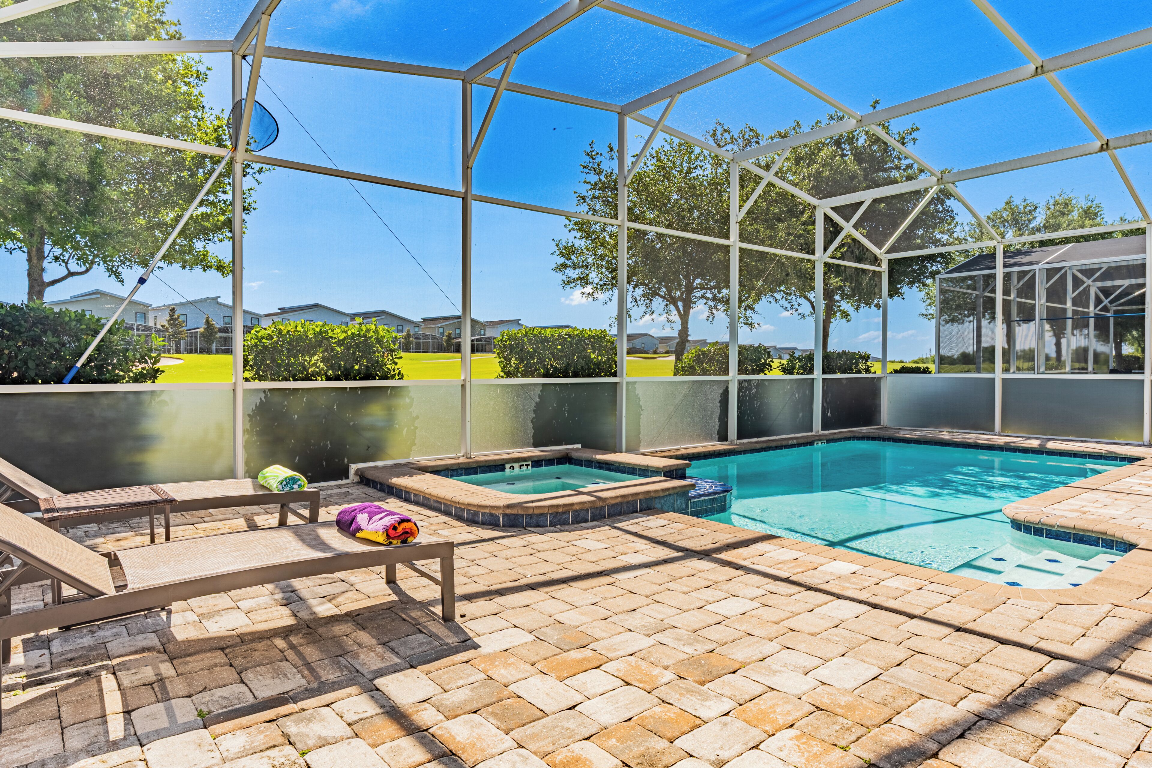 Piscine chauffée
