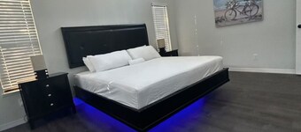 Beautiful and modern single home located 5 minutes from Indian Rocks Beach .