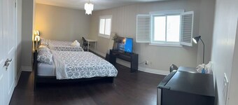 Private Master Bedroom on second floor