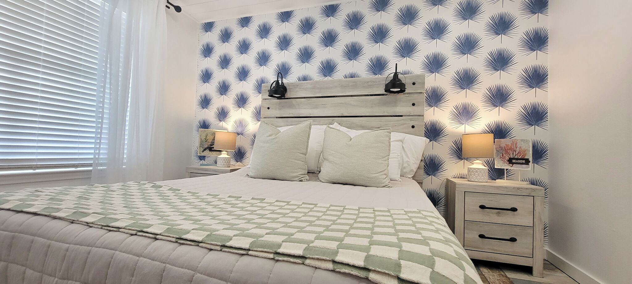 2 室のベッドルーム、WiFi、ベッドシーツ