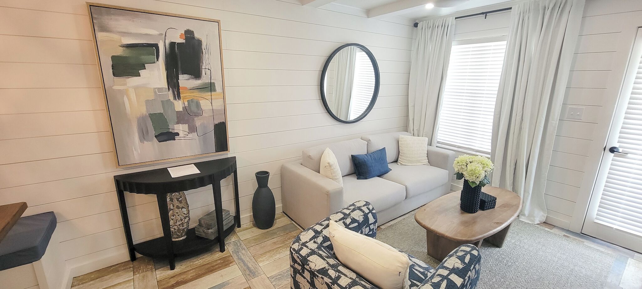 Televisión, chimenea