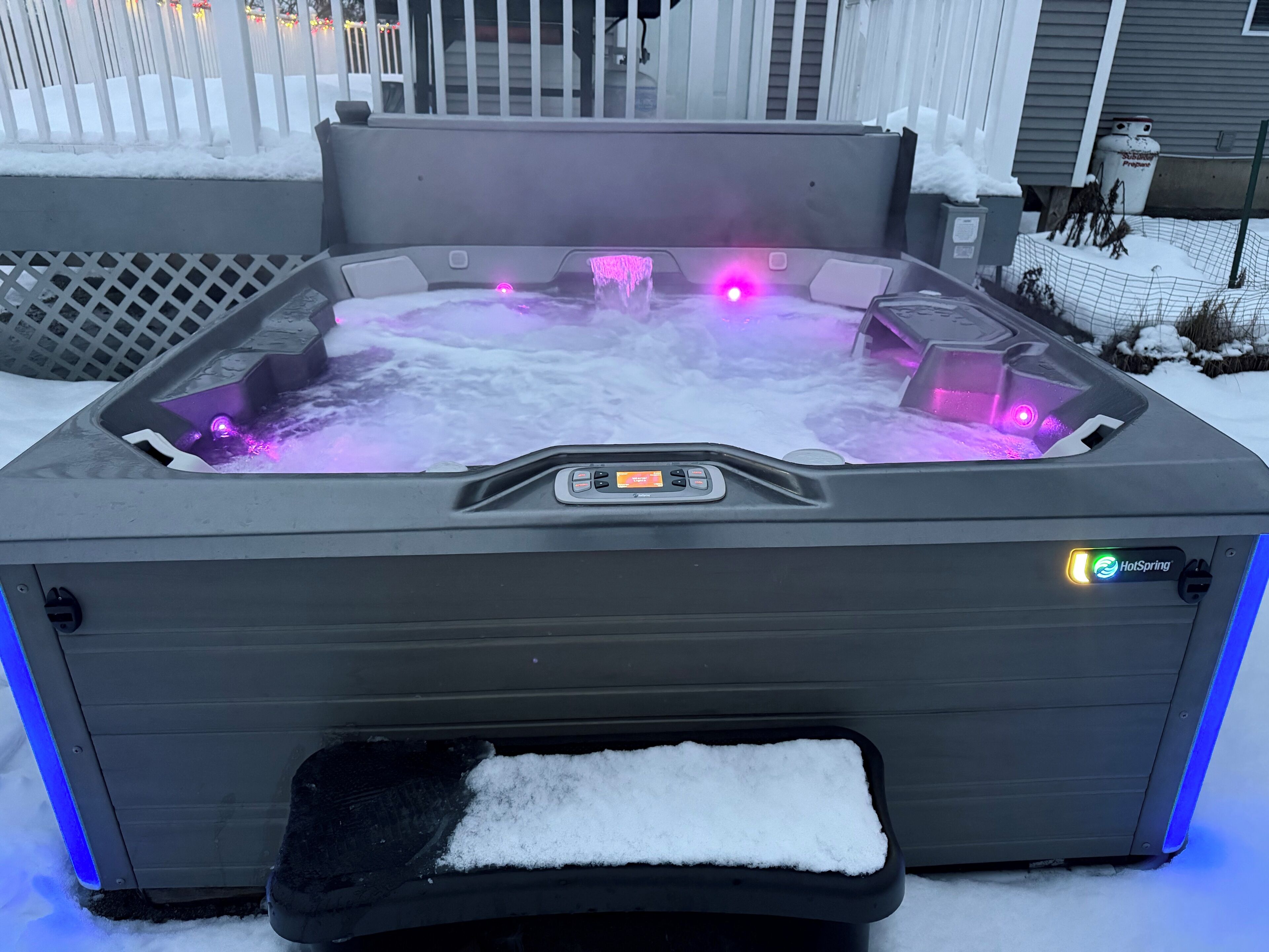 Bain à remous extérieur
